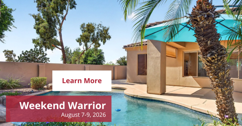 Weekend Warrior: August 7-9, 2026 | Amy Jones Group